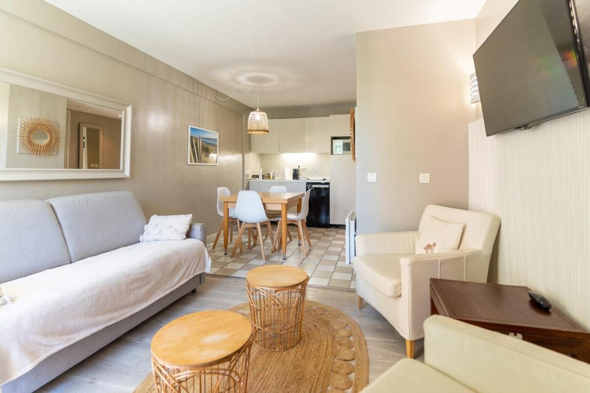 Beautiful Flat With Swimming Pool Tennis Court And Free Parking 117 Le Touquet Esterno foto